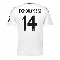 Billiga Real Madrid Aurelien Tchouameni #14 Hemma fotbollskläder 2024-25 Kortärmad